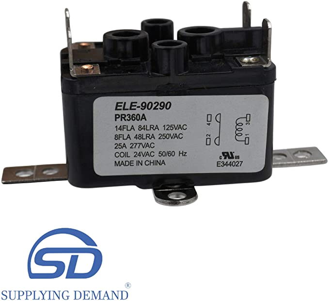 Emerson 90 380 Relay Wiring Diagram Supplying Demand 90290 Universal Fan Relay 24 V Coil Universal Fit
