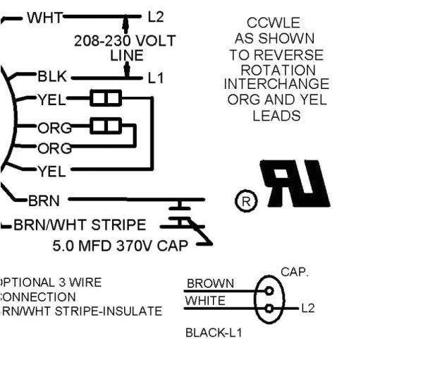 Emerson Condenser Fan Motor Wiring Diagram 3 Wire and 4 Wire Condensing Fan Motor Connection Hvac School Emerson Condenser Fan Motor Wiring Diagram 3 Wire and 4 Wire Condensing Fan Motor Connection Hvac School