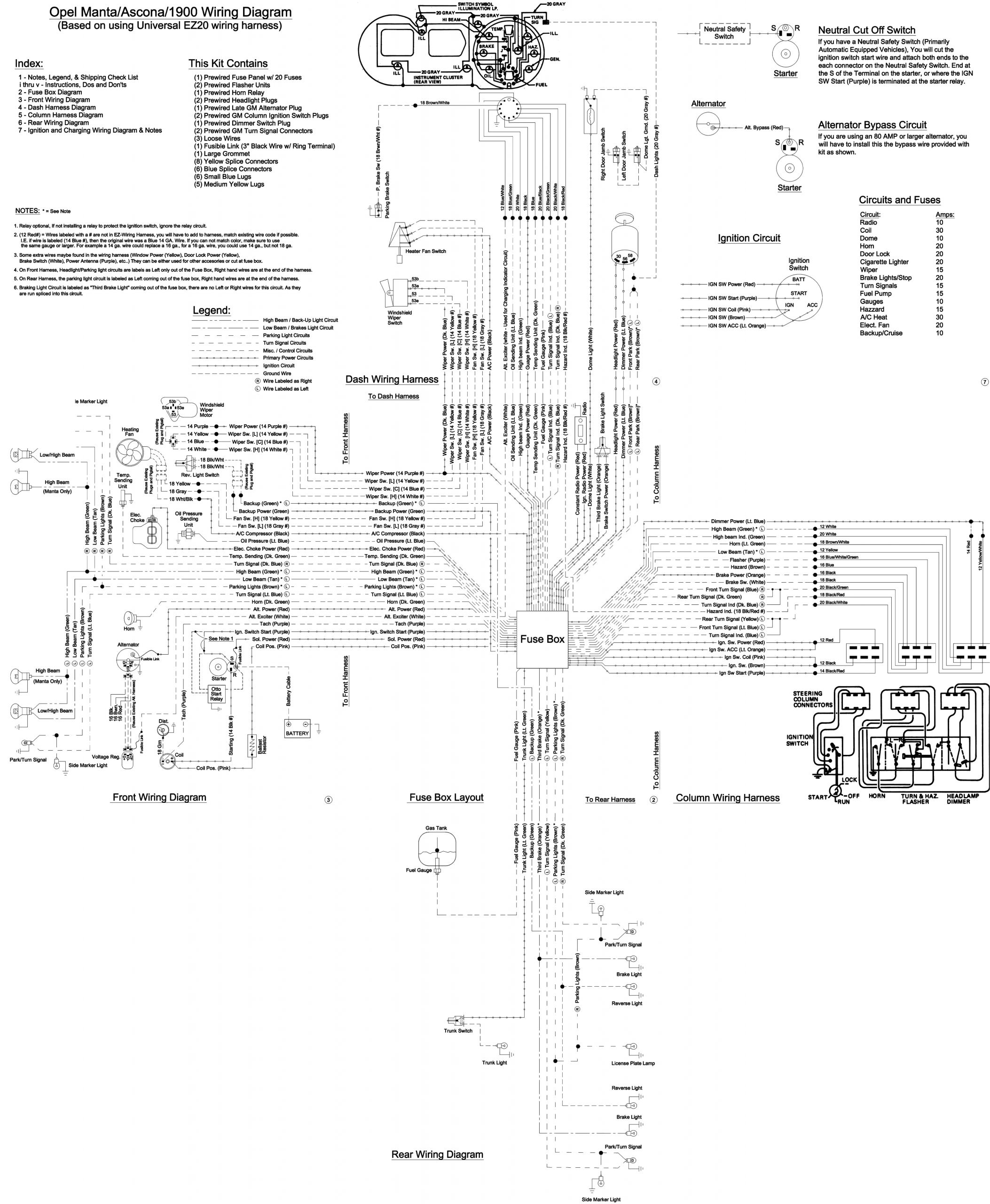 Ez Wiring Harness 12 Circuit Diagram A14e2 Corsa C Sri Fuse Box Wiring Library