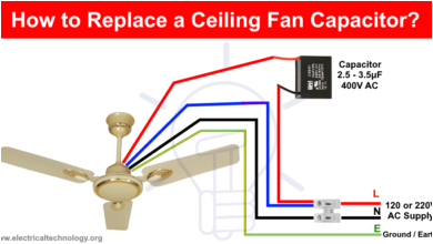 Fan Wiring Diagram with Capacitor How to Replace A Capacitor In A Ceiling Fan 3 Ways Fan Wiring Diagram with Capacitor How to Replace A Capacitor In A Ceiling Fan 3 Ways