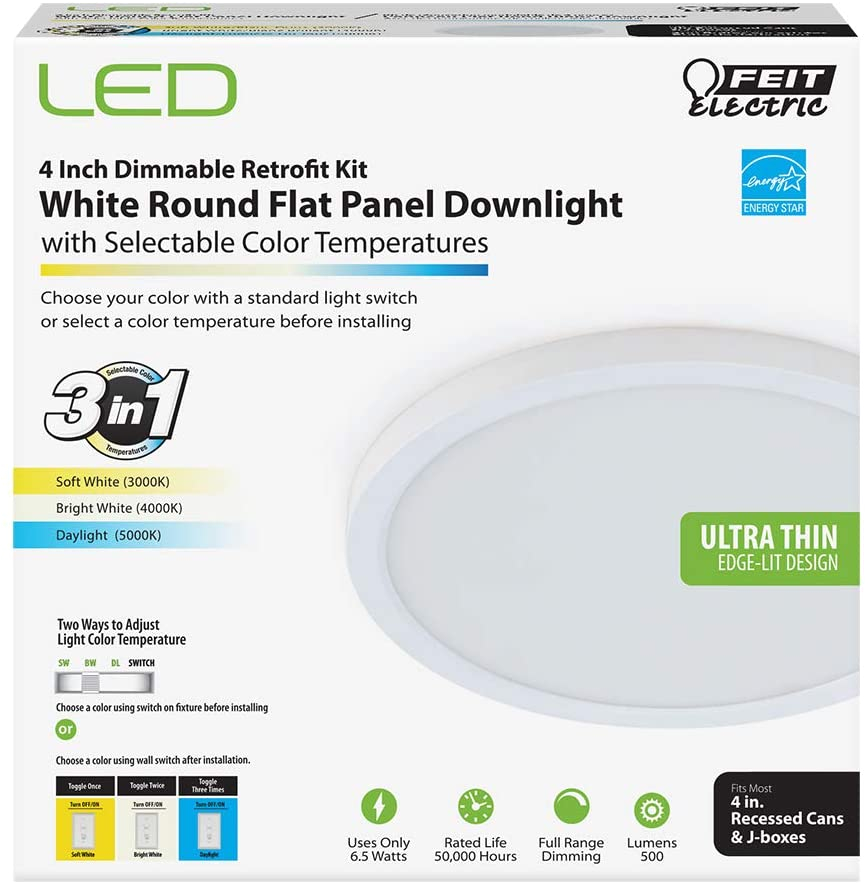 Feit 3 Way Dimmer Switch Wiring Diagram Color Selectable 3 In 1 74202 Ca Fixture soft Bright White Feit 3 Way Dimmer Switch Wiring Diagram Color Selectable 3 In 1 74202 Ca Fixture soft Bright White