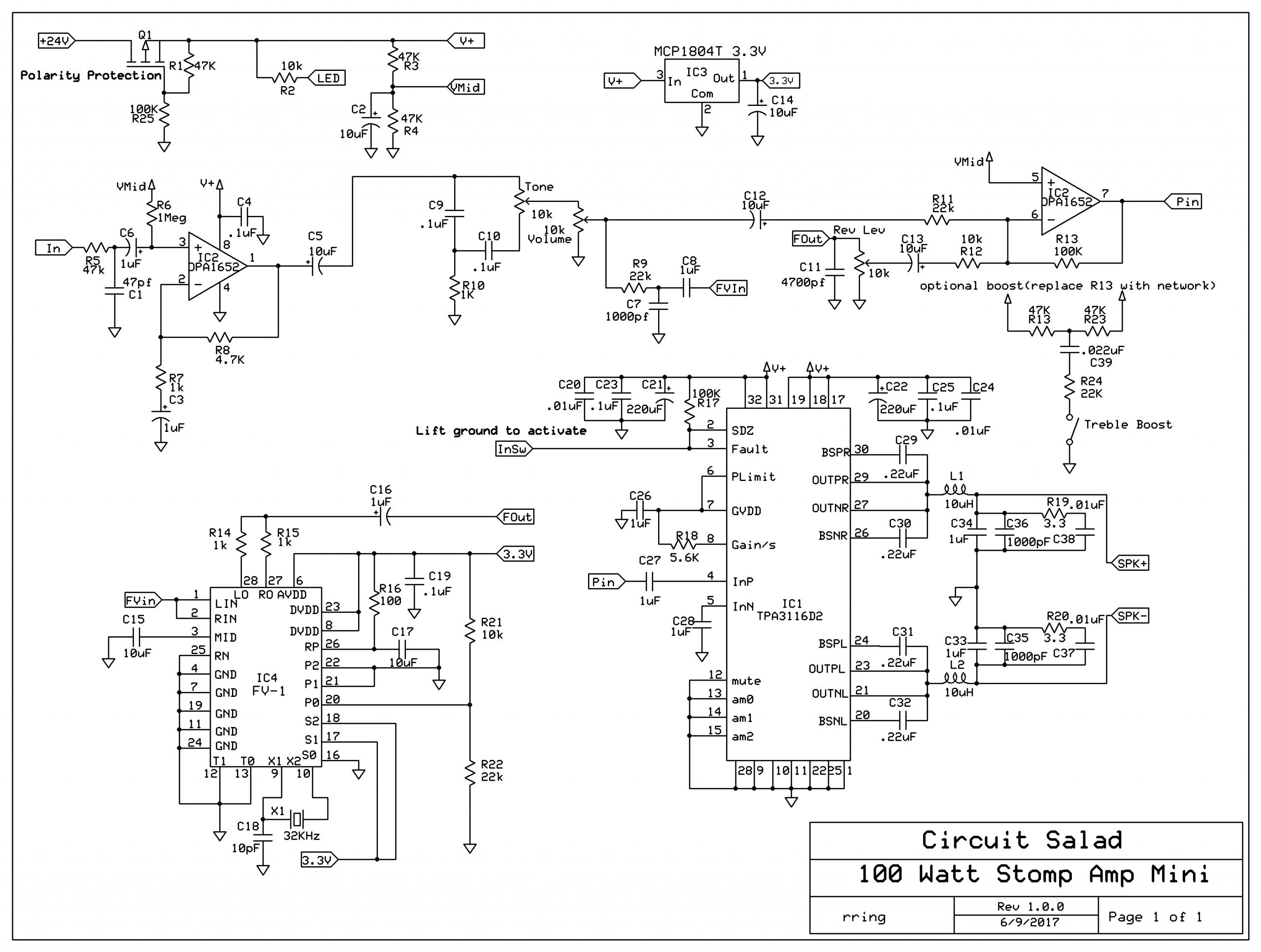 Fishman Fluence Battery Pack Wiring Diagram Dv 0890 Circuit Diagram for Mini Portable Guitar Amplifier Fishman Fluence Battery Pack Wiring Diagram Dv 0890 Circuit Diagram for Mini Portable Guitar Amplifier