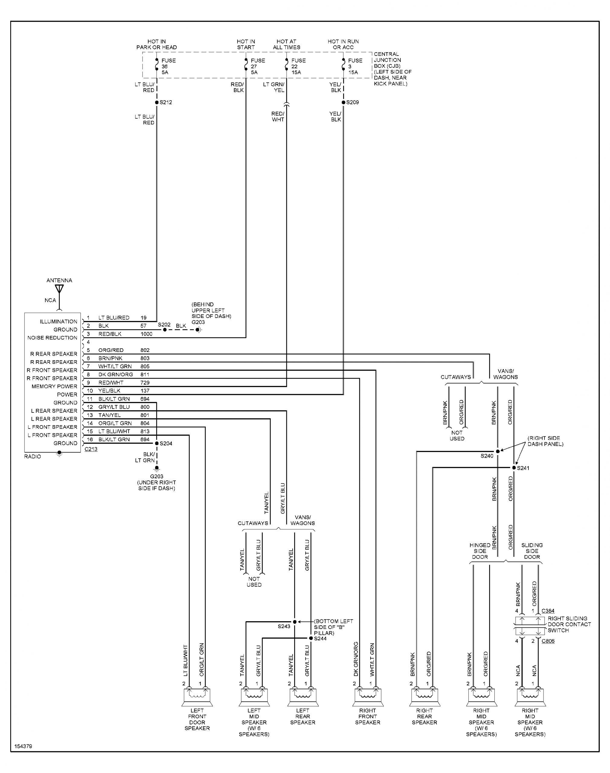 Ford Expedition Stereo Wiring Diagram B69407 2000 ford Taurus Radio Wiring Harness Wiring Library