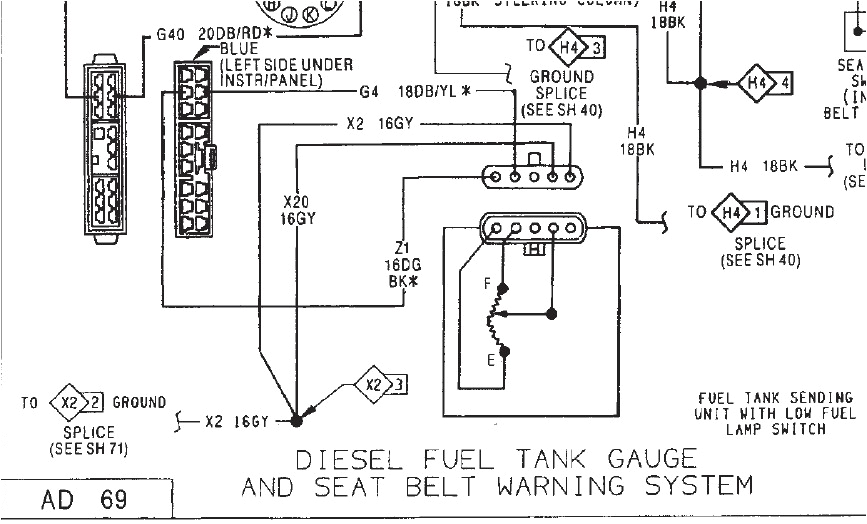 Fuel Sender Fuel Gauge Wiring Diagram Wiring Question for Fuel Tank Dodge Diesel Diesel Truck Fuel Sender Fuel Gauge Wiring Diagram Wiring Question for Fuel Tank Dodge Diesel Diesel Truck