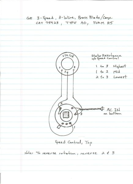 Ge Blower Motor Wiring Diagram Ge Aou Wiring Diagram Pre 1950 Antique Antique Fan