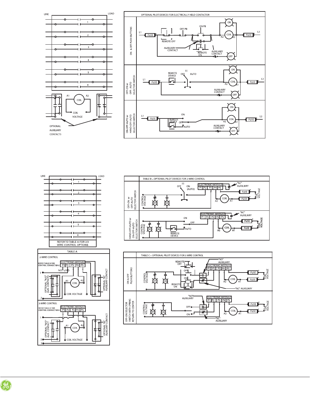 Ge Lighting Contactor Cr460 Wiring Diagram Ge Control Catalog Section 3 74951 Ge Lighting Contactor Cr460 Wiring Diagram Ge Control Catalog Section 3 74951