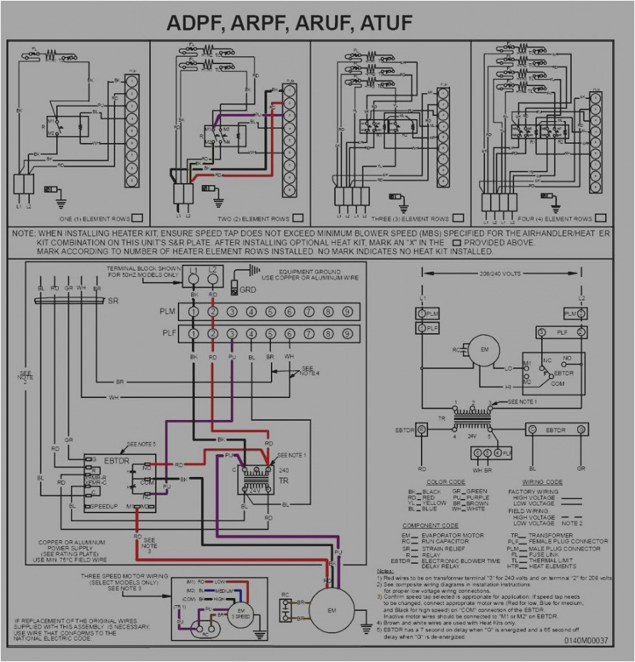 Goodman Package Heat Pump Wiring Diagram Aruf Wiring Diagram Pro Wiring Diagram