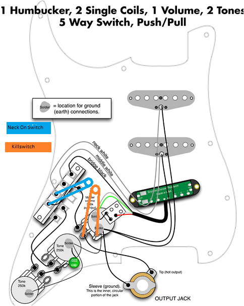 Guitar Wiring Diagrams 1 Pickup 1 Volume 1 tone the Ultimate Wiring Thread Updated 7 31 18 Ultimate Guitar
