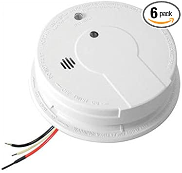 Hardwired Smoke Detector Wiring Diagram Kidde Hardwire Smoke Alarm with Hush Feature and Battery Backup Contractor Pack 6 Pack
