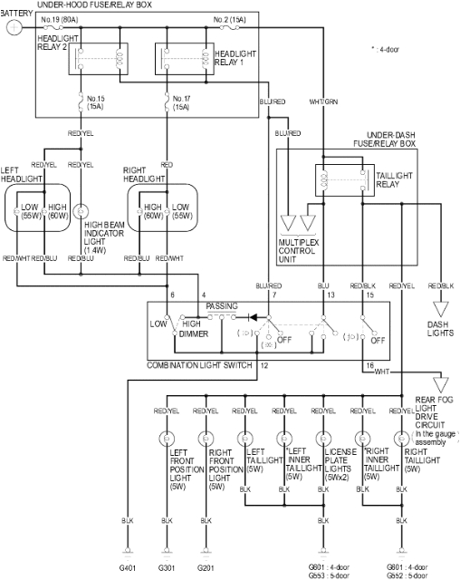 High Beam Low Beam Wiring Diagram 2001 Civic Lx with No Low Beam Headlights Honda Civic forum High Beam Low Beam Wiring Diagram 2001 Civic Lx with No Low Beam Headlights Honda Civic forum