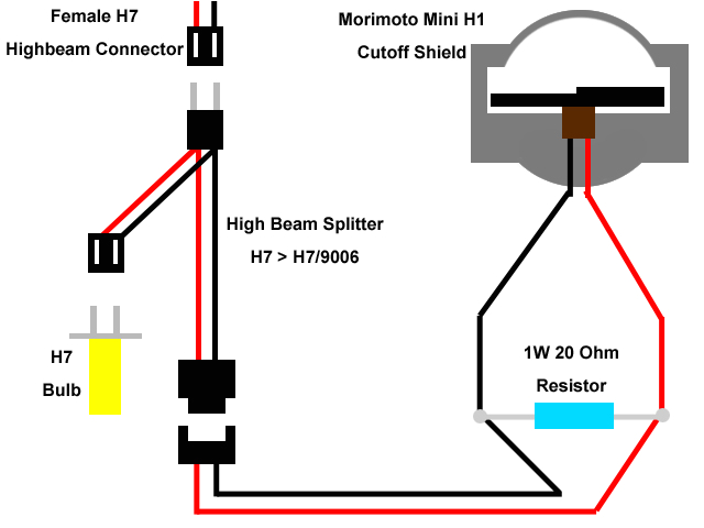 High Beam Low Beam Wiring Diagram Audizine forums High Beam Low Beam Wiring Diagram Audizine forums