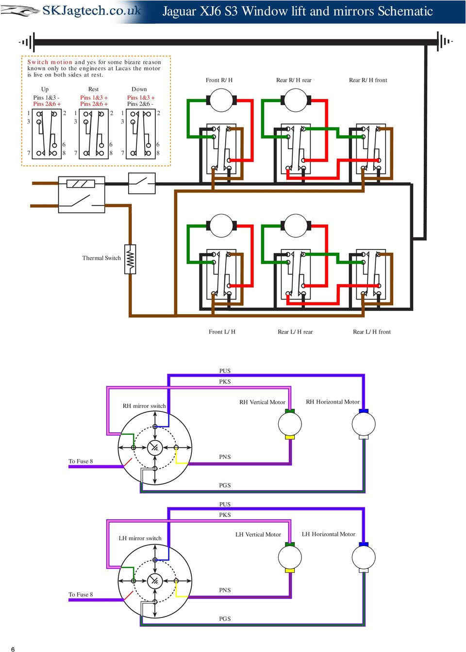 High Beam Low Beam Wiring Diagram Jaguar Xj6 Series 3 Schematic Drawings Pdf Free Download High Beam Low Beam Wiring Diagram Jaguar Xj6 Series 3 Schematic Drawings Pdf Free Download