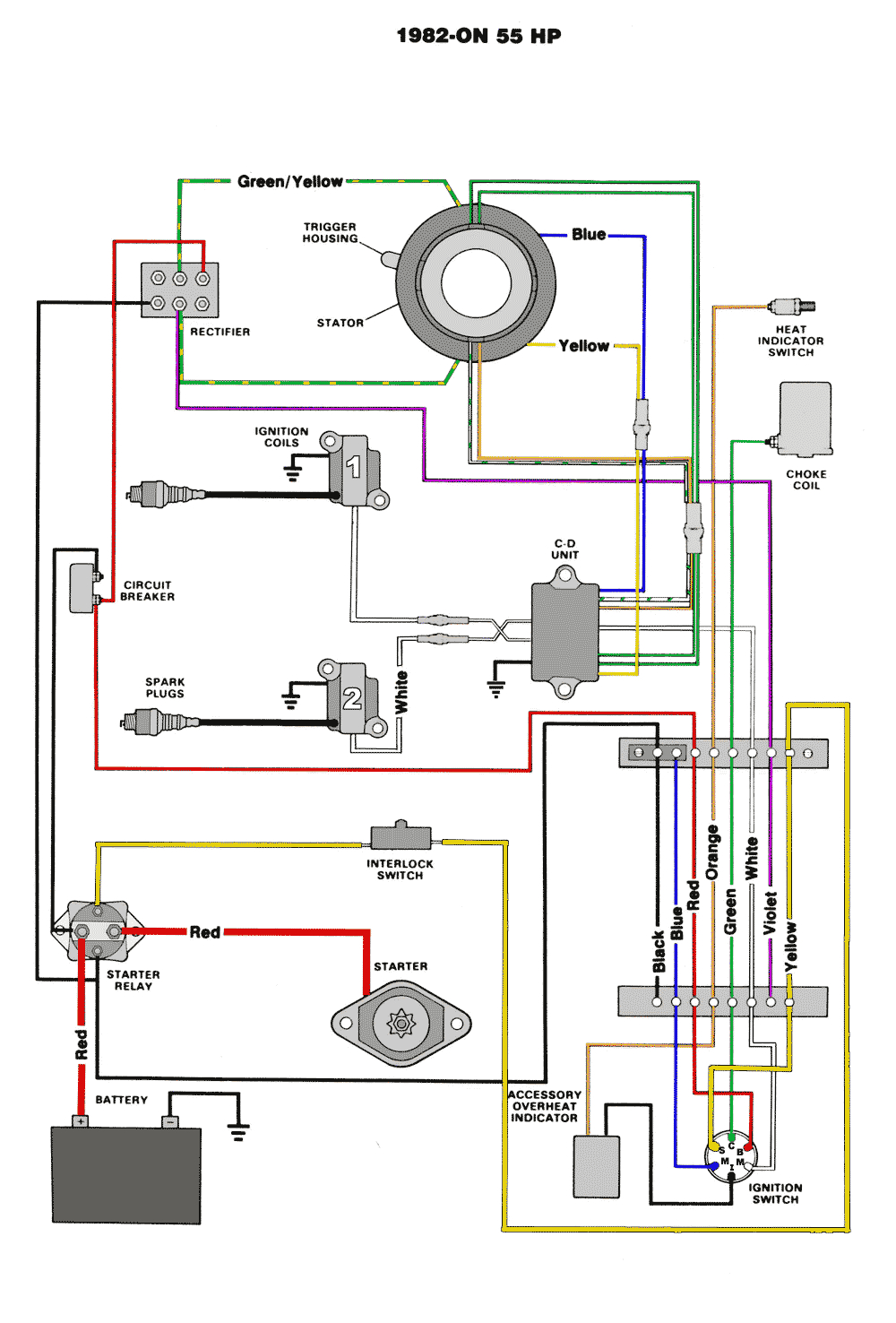Honda Outboard Key Switch Wiring Diagram 82010b Mariner Outboard Motor Wiring Diagram Wiring Resources