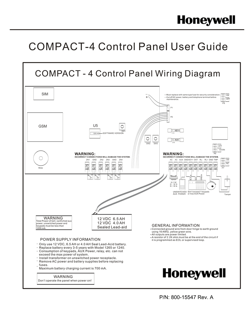 Honeywell Burglar Alarm Wiring Diagram P N 800 15547 Rev A Honeywell Security asia Pacific Ip Honeywell Burglar Alarm Wiring Diagram P N 800 15547 Rev A Honeywell Security asia Pacific Ip