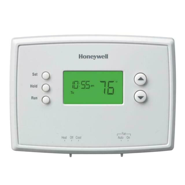Honeywell T5 7 Day Programmable thermostat Wiring Diagram Honeywell 5 2 Day Programmable thermostat with Backlight Rth2300b1038