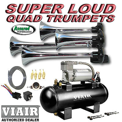 Horn Tech Train Horn Wiring Diagram Loud Quad Trumpet Truck Train Air Horn Kit Viair 275c 120psi Ez Install System Ebay Horn Tech Train Horn Wiring Diagram Loud Quad Trumpet Truck Train Air Horn Kit Viair 275c 120psi Ez Install System Ebay