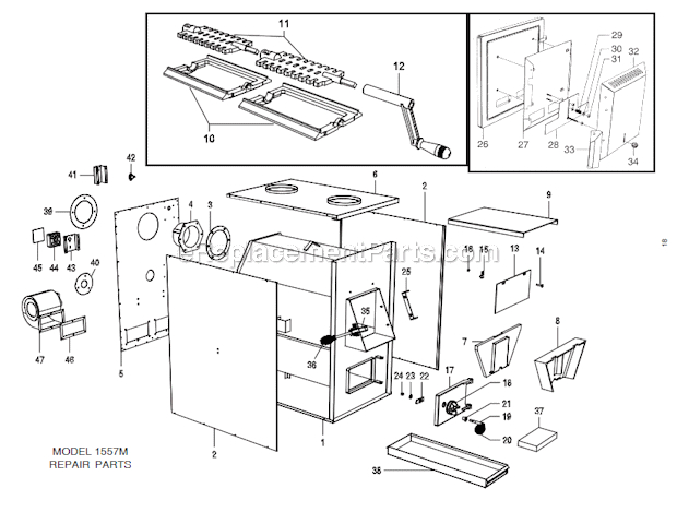 Hot Blast Wood Furnace Wiring Diagram Us Stove Company solid Fuel Warm Air Furnace 1557m Hot Blast Wood Furnace Wiring Diagram Us Stove Company solid Fuel Warm Air Furnace 1557m