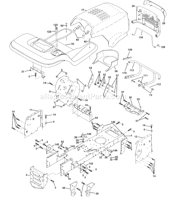 Husqvarna Lawn Tractor Wiring Diagram Husqvarna Ride Mower Yth 180 Ereplacementparts Com Husqvarna Lawn Tractor Wiring Diagram Husqvarna Ride Mower Yth 180 Ereplacementparts Com