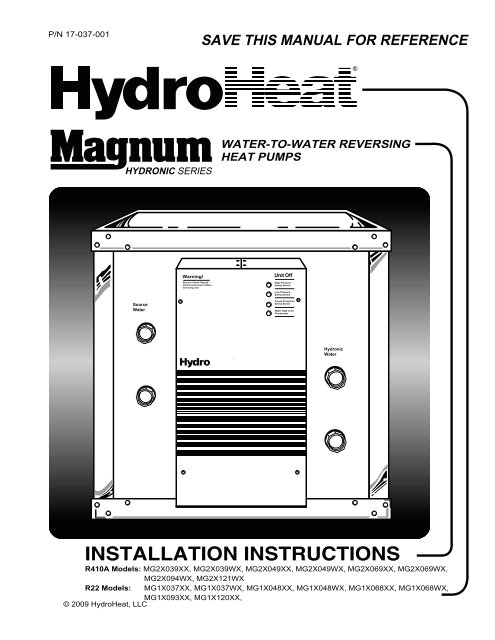 Hydronic Zone Valve Wiring Diagram Magnum Installation Manual 09 Hydronic Zone Valve Wiring Diagram Magnum Installation Manual 09