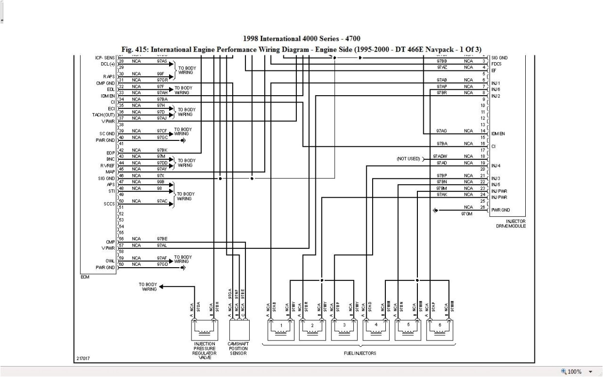 International 4700 T444e Wiring Diagram Dt466e Injector Wiring Diagram Kobe Repeat20 Klictravel Nl