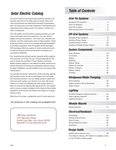 Iota Its 50r Transfer Switch Wiring Diagram solar Electric Catalog Table Of Contents Jbs solar and Wind Iota Its 50r Transfer Switch Wiring Diagram solar Electric Catalog Table Of Contents Jbs solar and Wind