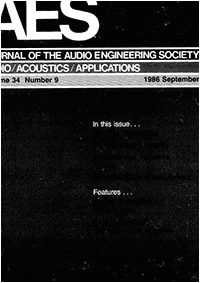 Jbl Club 5501 Wiring Diagram Aes E Library A Complete Journal Volume 34 issue 9 Jbl Club 5501 Wiring Diagram Aes E Library A Complete Journal Volume 34 issue 9