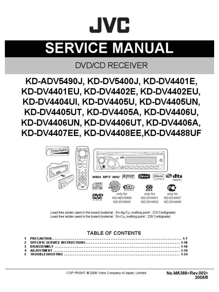 Jvc Kd S39 Wiring Diagram Kd Dv4404 Service Manual Decibel Sampling Signal Jvc Kd S39 Wiring Diagram Kd Dv4404 Service Manual Decibel Sampling Signal