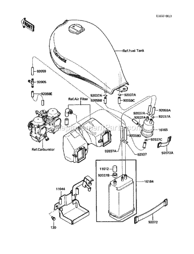Kawasaki 454 Ltd Wiring Diagram Bs 1957 Kentwhite39s Schematic for Points Ignition Xs650s