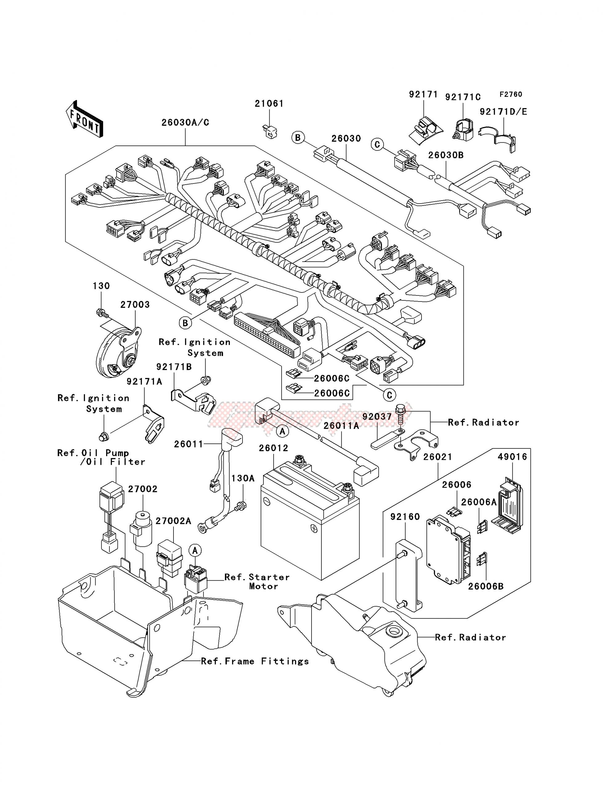 Kawasaki 454 Ltd Wiring Diagram Oem Parts Kawasaki Motorcycle Vn 1500 P Vulcan 1500 Mean Kawasaki 454 Ltd Wiring Diagram Oem Parts Kawasaki Motorcycle Vn 1500 P Vulcan 1500 Mean