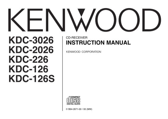 Kenwood Kdc U456 Wiring Diagram Kdc 3026 Kdc 2026 Kdc 226 Kdc 126 Kdc 126s Kenwood Kenwood Kdc U456 Wiring Diagram Kdc 3026 Kdc 2026 Kdc 226 Kdc 126 Kdc 126s Kenwood
