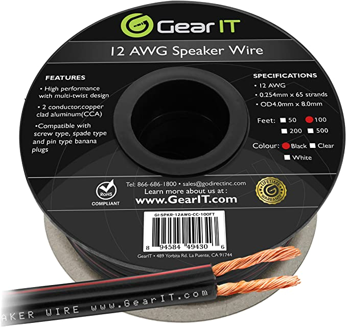 Kicker Rca Converter Wiring Diagram 12awg Speaker Wire Gearit Pro Series 12 Awg Gauge Speaker Wire Cable 100 Feet 30 48 Meters Great Use for Home theater Speakers and Car Speakers Kicker Rca Converter Wiring Diagram 12awg Speaker Wire Gearit Pro Series 12 Awg Gauge Speaker Wire Cable 100 Feet 30 48 Meters Great Use for Home theater Speakers and Car Speakers