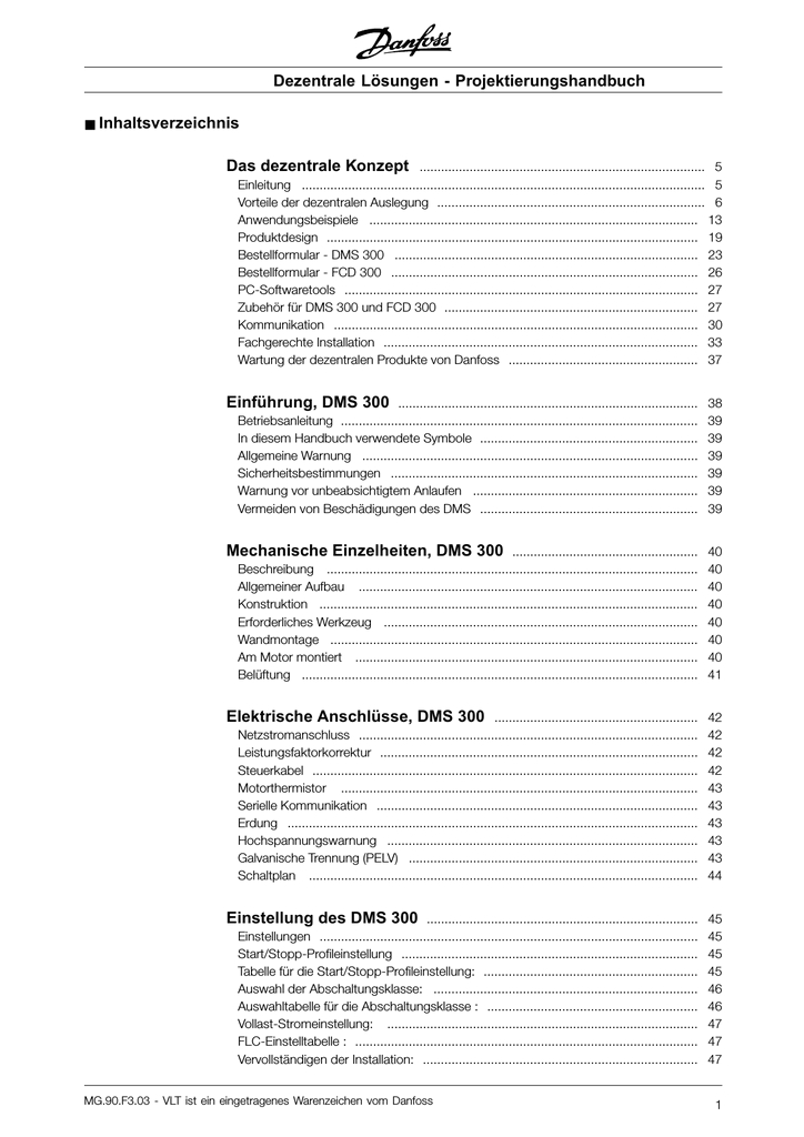Klixon Motor Protector Wiring Diagram Projektierungshandbuch Dezentrale Losungen Manualzz