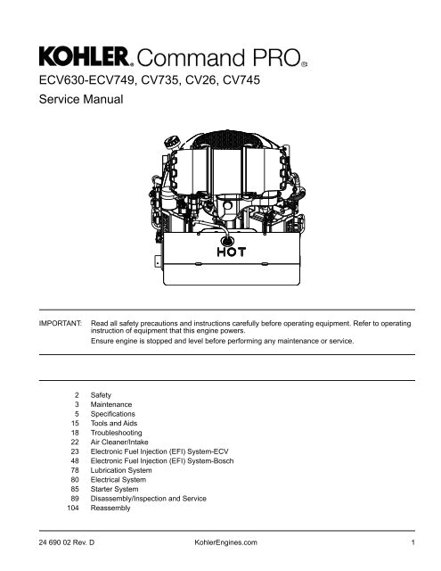 Kohler 7000 Series Wiring Diagram English Kohler Engines Kohler 7000 Series Wiring Diagram English Kohler Engines
