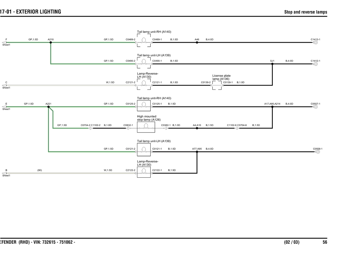 Land Rover Defender Wiring Diagram Reverse Light Not Working Defender forum Lr4x4 the Land Rover Defender Wiring Diagram Reverse Light Not Working Defender forum Lr4x4 the