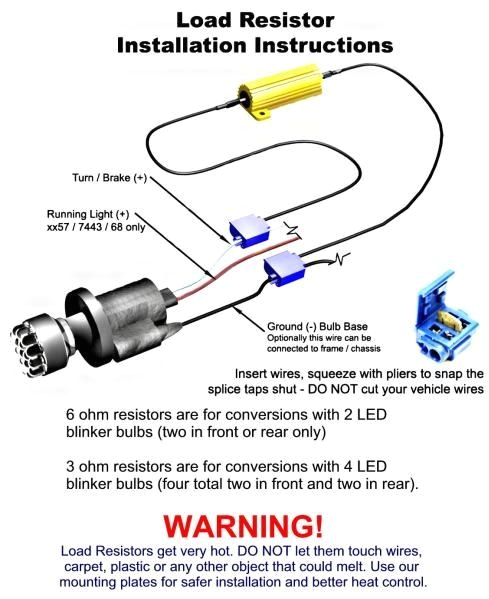 Led Turn Signal Wiring Diagram Diy Led Drl Turn Signal with Resistor Install toyota