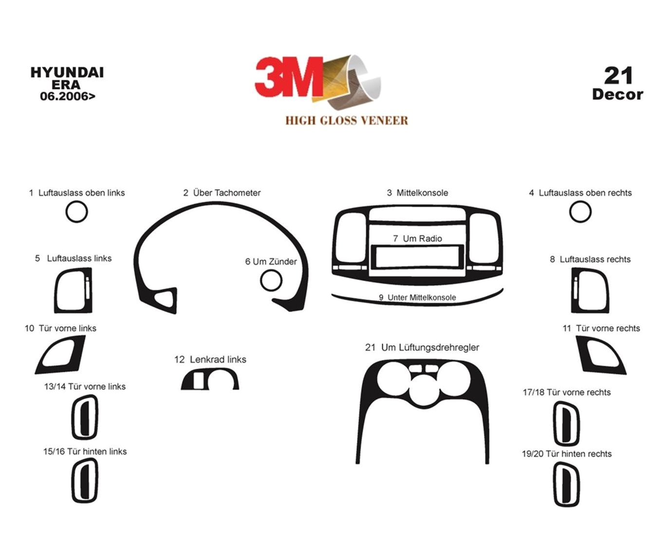 Leer Camper Shell Wiring Diagram Hyundai Accent Era 01 06 12 10 Mittelkonsole