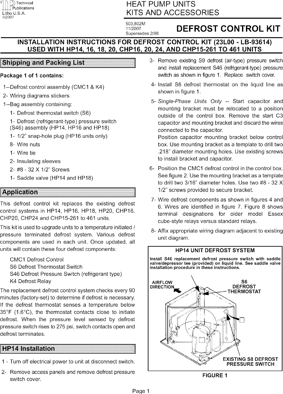 Lennox Low Ambient Kit Wiring Diagram Lennox Controls and Hvac Accessories Manual L0806301 Lennox Low Ambient Kit Wiring Diagram Lennox Controls and Hvac Accessories Manual L0806301