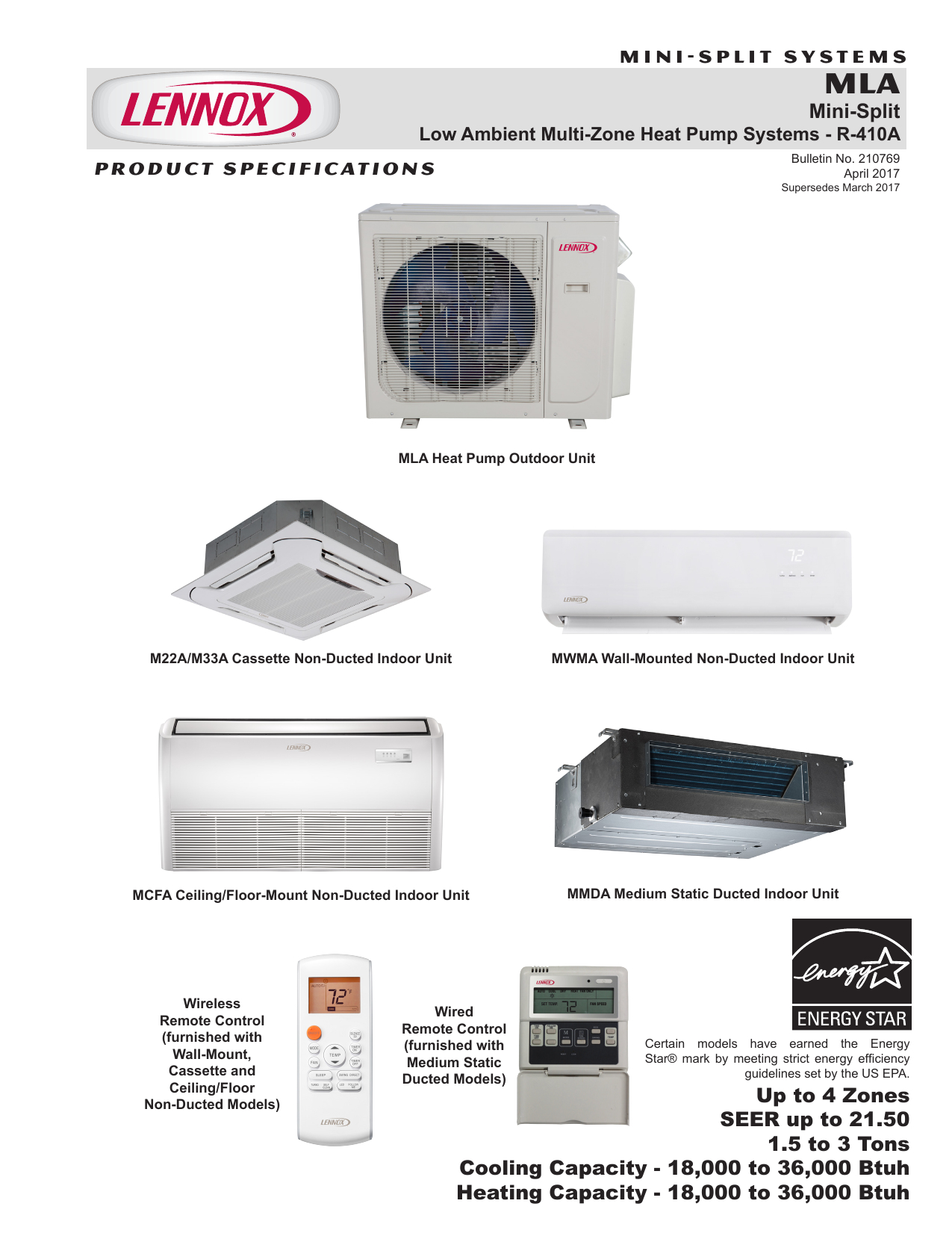 Lennox Low Ambient Kit Wiring Diagram Mla Low Ambient Multi Zone Mini Split Systems Manualzz Lennox Low Ambient Kit Wiring Diagram Mla Low Ambient Multi Zone Mini Split Systems Manualzz
