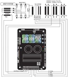 Leroy somer Avr R450 Wiring Diagram 1636 Best Diesel Generator Tech Images In 2020 Diesel