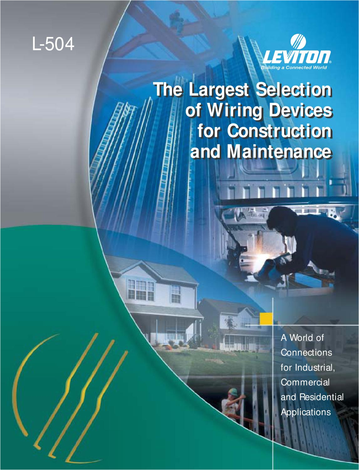 Leviton Illuminated Switch Wiring Diagram Leviton by Itt Ingenieria issuu Leviton Illuminated Switch Wiring Diagram Leviton by Itt Ingenieria issuu