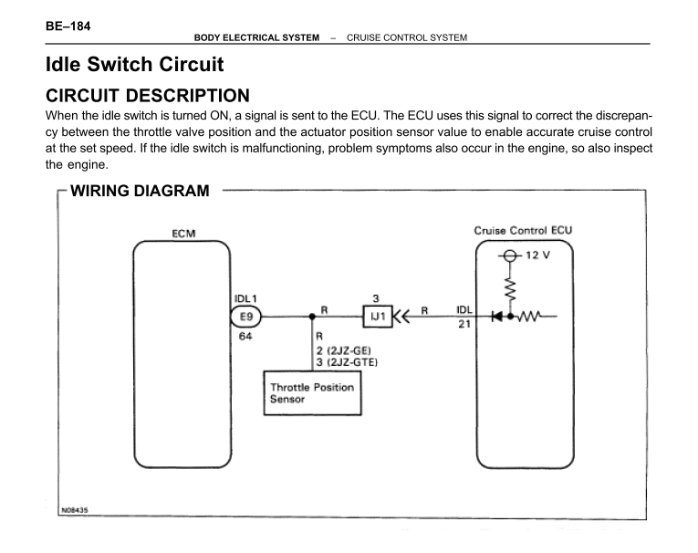 Mark 12 Brake Controller Wiring Diagram Cruise Control System Body Electrical System toyota