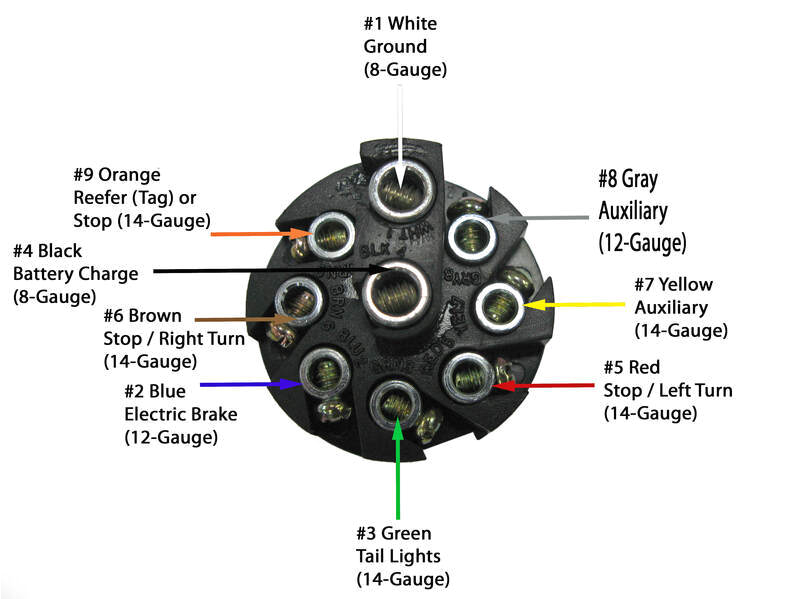 Round Plug Trailer Wiring Diagram Pollak 9 Pole Round Pin Trailer socket Vehicle End Pollak Round Plug Trailer Wiring Diagram Pollak 9 Pole Round Pin Trailer socket Vehicle End Pollak