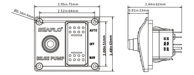 Seaflo Automatic Bilge Pump Wiring Diagram Seaflo Bilge Pump Panel Switch Sfsp 015 02 Seaflo Automatic Bilge Pump Wiring Diagram Seaflo Bilge Pump Panel Switch Sfsp 015 02