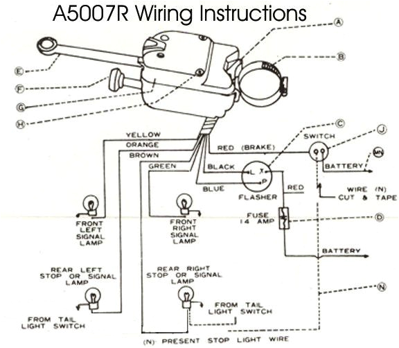 Signal Stat 900 6 Wire Wiring Diagram Turn Signal Wire Diagram 6 Kobe 1balmoond Mooiravenstein Nl