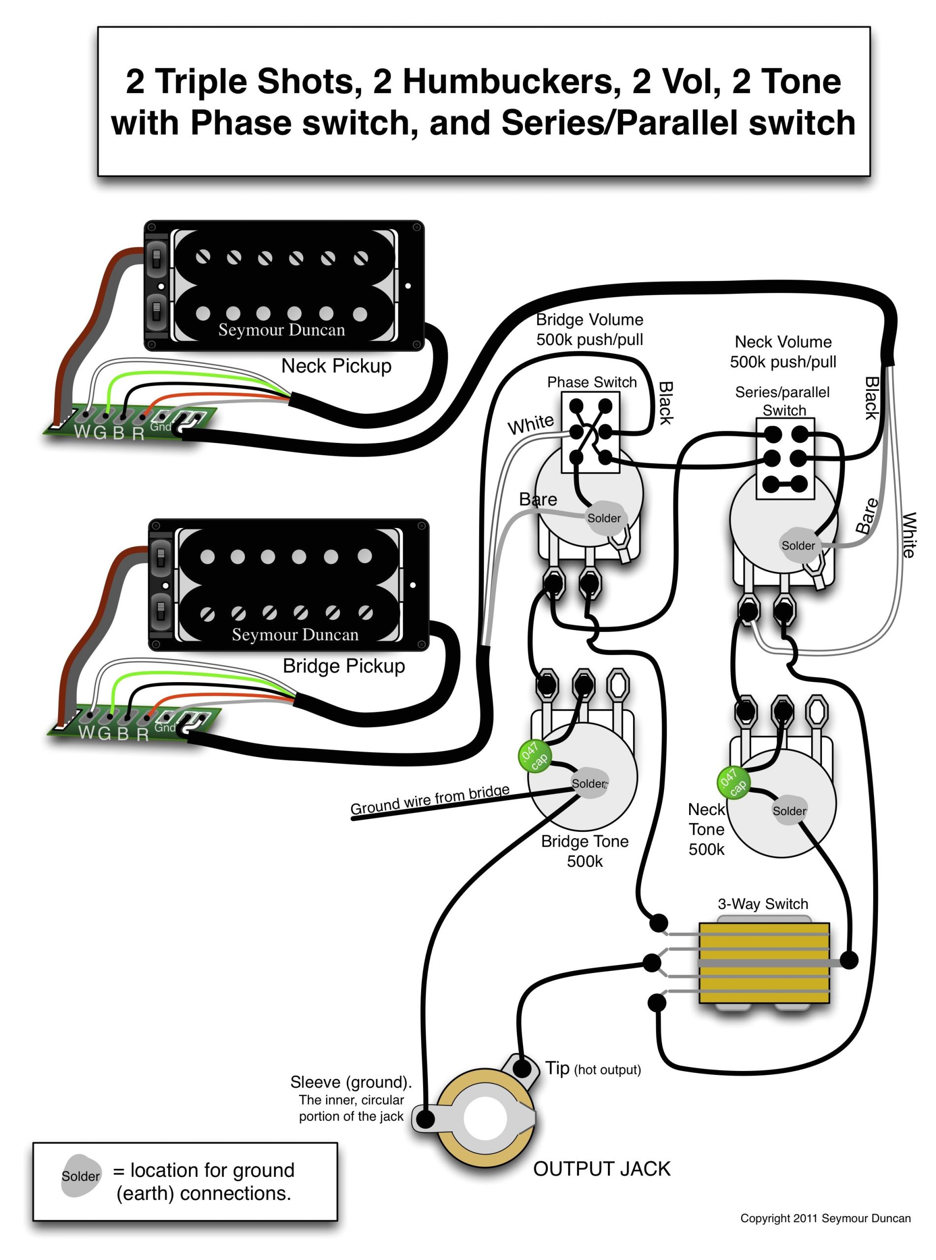 Telecaster Wiring Diagram Seymour Duncan Wiring Diagrams Elektronika Gitara Muzyka