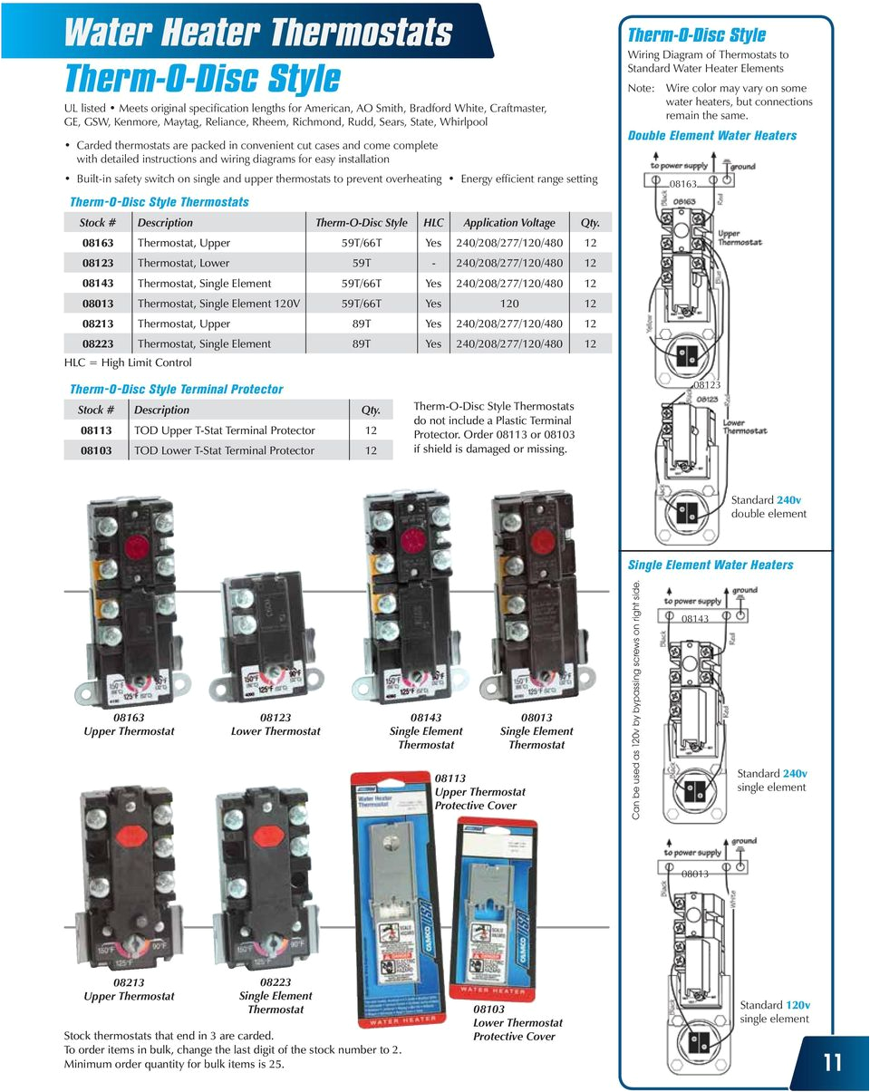 Therm O Disc 59t Wiring Diagram Plumbing Hardware Universal Replacement Parts aftermarket