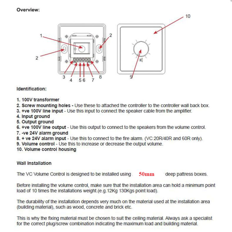 Volume Control Speaker Wiring Diagram 100v Line Speakers Diagram and Wiring Help Rs100 Pro Audio Volume Control Speaker Wiring Diagram 100v Line Speakers Diagram and Wiring Help Rs100 Pro Audio