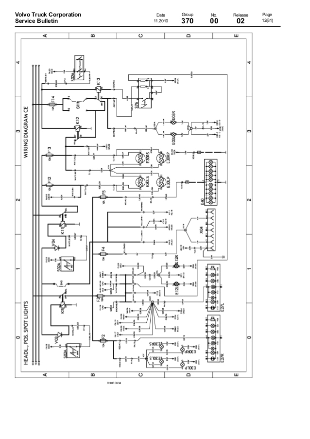 Volvo Truck Air Horn Wiring Diagram Volvo Wiring Diagram Vm