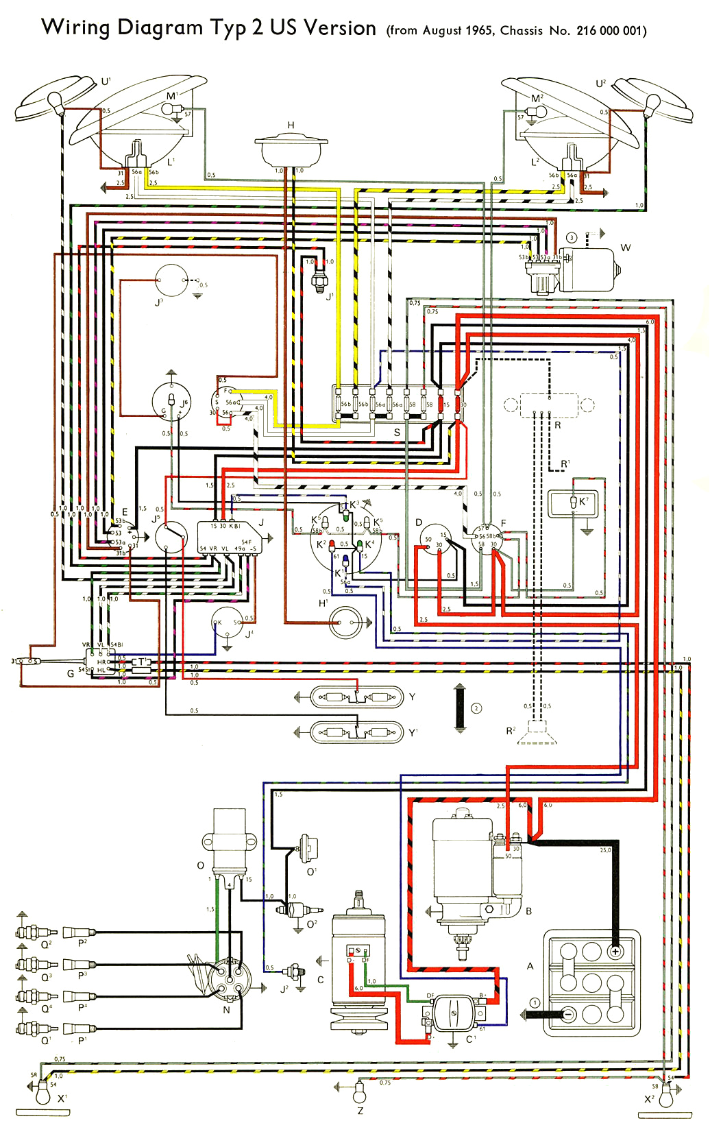 Vw T4 Cooling Fan Wiring Diagram thesamba Com Type 2 Wiring Diagrams Vw T4 Cooling Fan Wiring Diagram thesamba Com Type 2 Wiring Diagrams