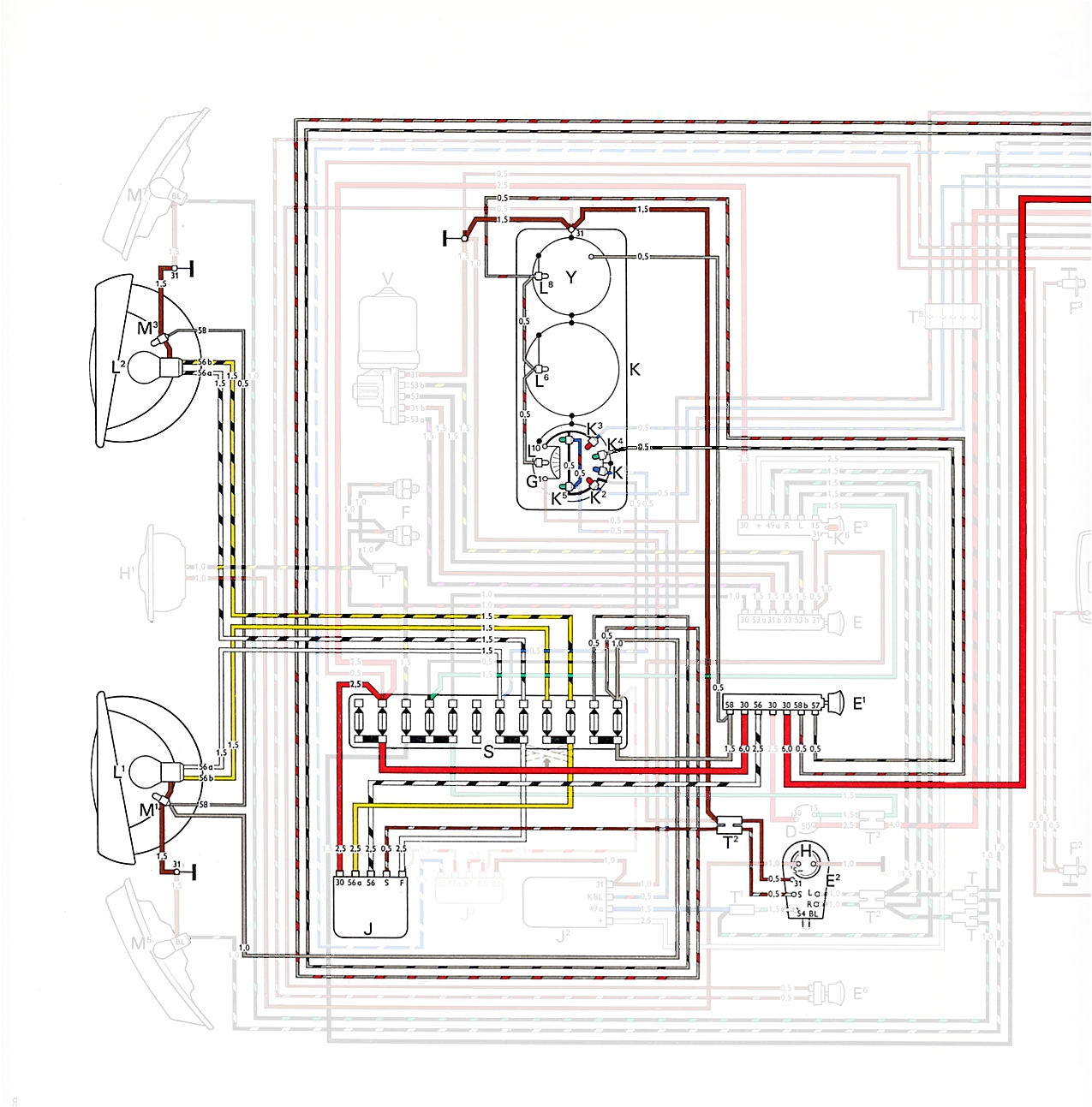 Vw T4 Cooling Fan Wiring Diagram thesamba Com Type 2 Wiring Diagrams Vw T4 Cooling Fan Wiring Diagram thesamba Com Type 2 Wiring Diagrams